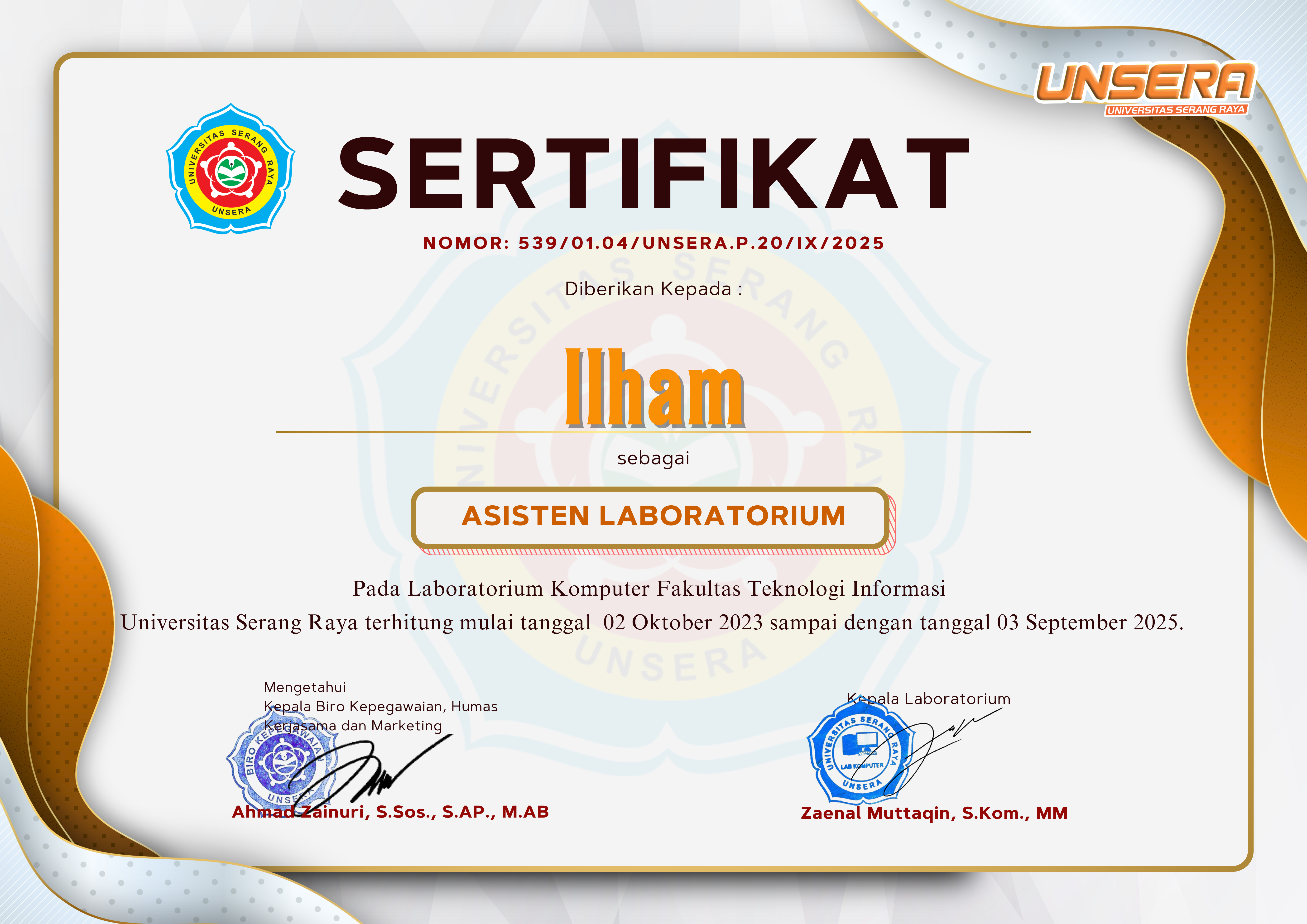 BNSP Junior Web Programmer